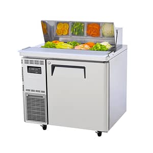 Turbo Air KHR9-1 (HC) 1 Door Salad Prep Table Refrigerator 900mm