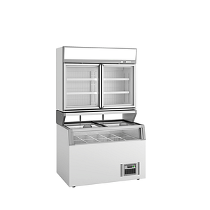 Thermaster ZCDTD145 Combined Upright and Chest Display Freezer – 4 Door