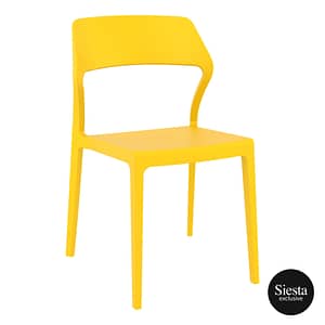 Siesta Snow Chair - Mango, Fibreglass Commercial