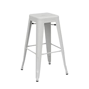 Riviera 750 White Stool - Pack of 4