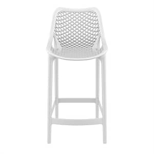 Siesta Exclusive Air Barstool 65 in White - UV Stabilised for Indoor/Outdoor Use - KW Commercial Kitchen