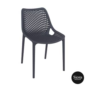 Anthracite Chair - Siesta Air - Durable & Stackable