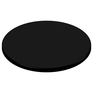 Furnlink Werzalit Duratop Tabletop 800mm - Black, Durable & Sleek Dining