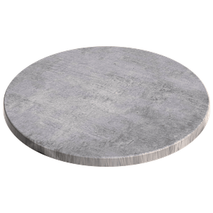 City Furnlink Werzalit Duratop 800mm Diameter Tabletop - Durable & Weather-Resistant