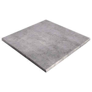 City Furnlink Werzalit Duratop 800mm Square Tabletop - Weather-Resistant & Durable