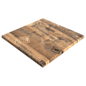 Ex Works Furnlink Werzalit Duratop 700mm Square Tabletop - Durable & Weather-Resistant