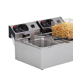 Anvil FFA0002 Double Pan Deep Fryer