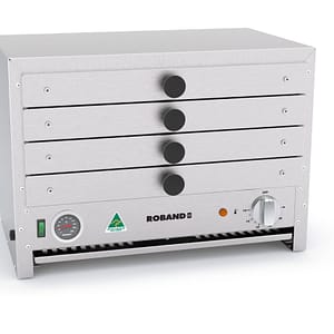 Roband 80DT Pie Warmer - 80 Pies, 6 Drawer, 10A