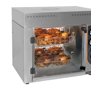 Anvil CGA0008 Stainless Steel Chicken Rotisserie – 8 Bird Capacity.