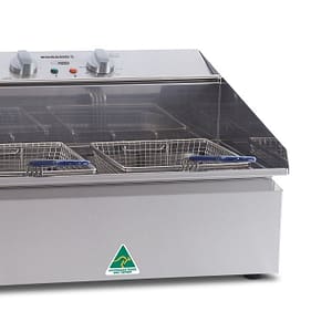 Roband FR111 - Single Tank 11L Electric Frypod Bench Top Fryer, 15A