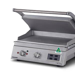 Roband GSA815SE Grill Station - 8 Slices - Electronic Timer Smooth Plates / 15 Amp