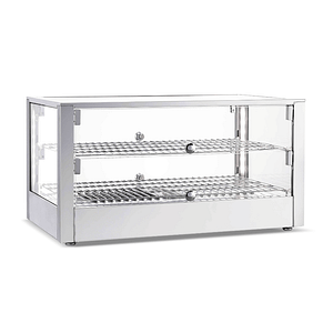 Bonvue HSW-80L Heated Food Display - Compact Countertop Showcase