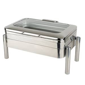 2NDs: Oblong Chafing Dish with Glass Lid - KGJ404-QLD50