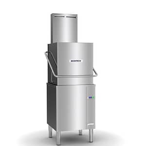 Washtech M2C Passthrough Dishwasher - Heat Condensing Unit, 1080 Plates/Hour