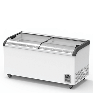 Thermaster Heavy Duty Supermarket Glass Sliding Lid Freezers 561L - SD-576K