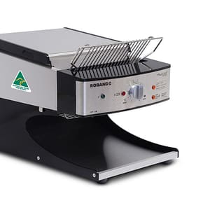 Roband ST500AB Black Sycloid High Speed Toaster - 500 piece/hr