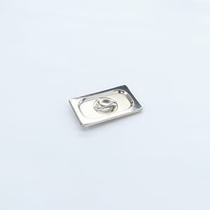Kitchen Knock Stainless Steel Gastronorme Pan Lid - 1/9 Size (Pack of 6)