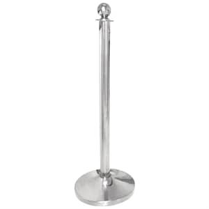 Bolero Ball Top St/St Barrier Post Polished Finish