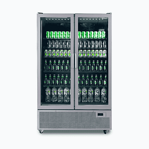 alt="Bromic Chiller GM1100S-NR - Silver 1126L Upright Fridge"