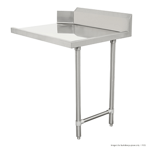 Modular System Clean Dish Table with Splashback CDT-1200L