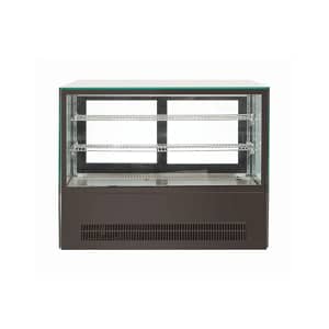 Cake Showcase Bench Top, 2 Shelves 900mm