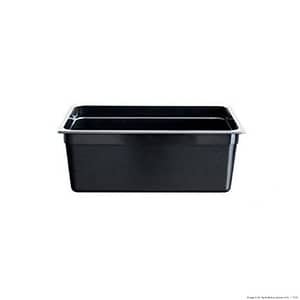 Black Poly 1/2 x 65 mm Gastronorm Pan  JW-P122B (1 Pack)