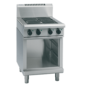 alt="Waldorf RN8400E-CB Electric Cooktop with Cabinet Base - 600mm"