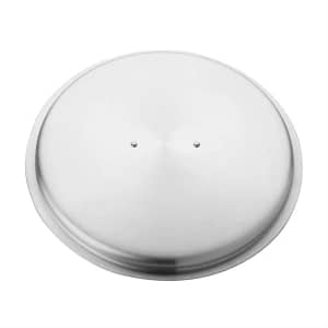 Vogue Stockpot Lid Aluminium - 400mm 15 3/4" - KW Commercial Kitchen