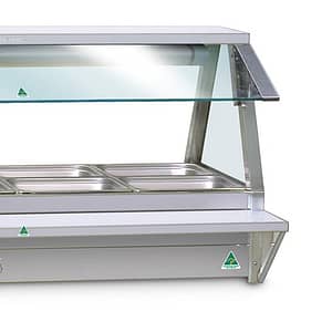 Roband Sneeze Guards for Food Display Bars - Multiple Sizes