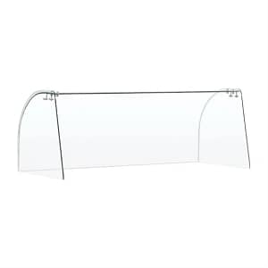 Curved Glass Sneeze Guard Assembly for CT395-A