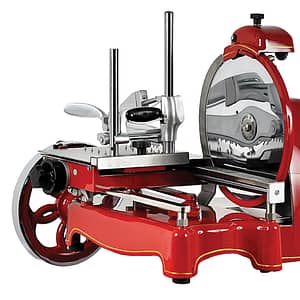 Noaw NS300M Red Retro Flywheel Slicer - blade diameter 300 mm