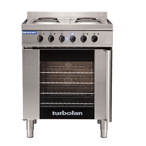 Turbofan E931M - Full Size Tray Electric Convection Oven and Cooktop | 4 Tray Capacity