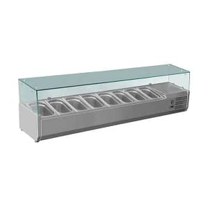 AG VRX1800-380 Bench Top Saladette / Pizza Showcase - 1800mm