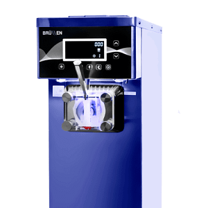 BRULLEN i91 2020 Soft Serve Machine - Single Flavour Manual Model - KW Commercial Kitchen