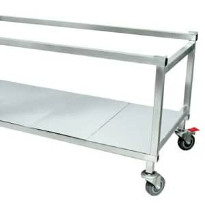 Woodson W.TRA22 Trolley for 2-Module Food Displays
