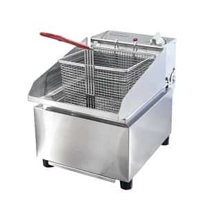 Woodson W.FRS80 - 8L Single Pan Fryer - Stainless Steel