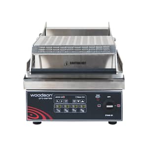 Woodson W.GPC61SC.R.A Contact Grill | Ribbed Plate, Programmable - KW Commercial Kitchen