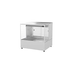 Woodson W.HFSQ22 Square Glass Hot Food Bar