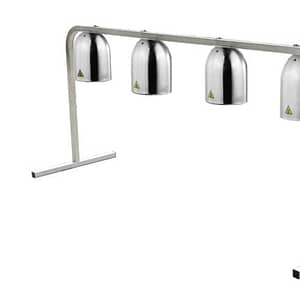 Anvil HLB0004 Benchtop Heat Lamp - Quadruple Shade Food Warmer with Adjustable Height.