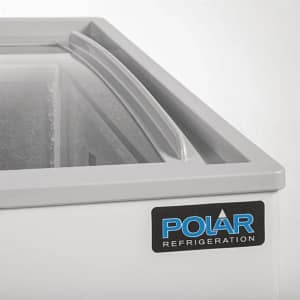 Polar G-Series Display Chest Freezer - 200Ltr Capacity (Model: GM498-A) - KW Commercial Kitchen