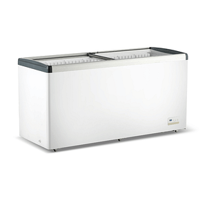Thermaster WD516G 516L Glass Lid Commercial Chest Freezer