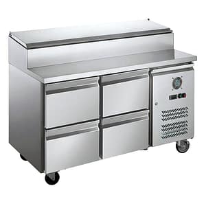 FED-X XSS7C13S2V-4D Four Drawer Sandwich Counter