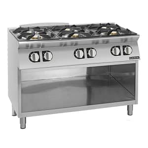 Giorik CG760GT 6 Burner Gas Boiling Top - Heavy-Duty Commercial Kitchen Equipment