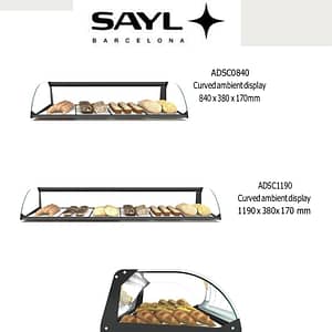 CurvaShow Sayl ADSC1190 - Grand Curved Ambient Display