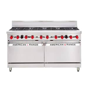 American Range AAR.10B Oven Range – 10 Burner Double Oven