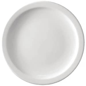Olympia S755 11-Inch Narrow Rimmed Plates – Commercial-Grade White Porcelain