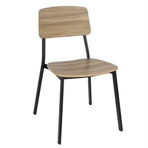 Bolero FU524 Beaufort Wooden Dining Chairs – Set of 2