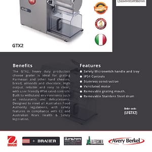 RFE Australia GTX2 Heavy Duty Cheese Grater
