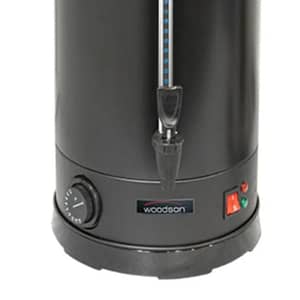 Woodson W.URN20B 20L Hot Water Urn – Matte Black Finish with Thermostat