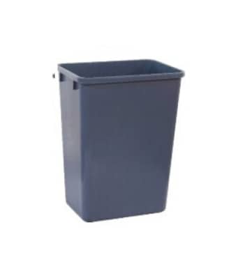 Kitchen Knock 060279 Slim Waste Bin – 39L Industrial Grey